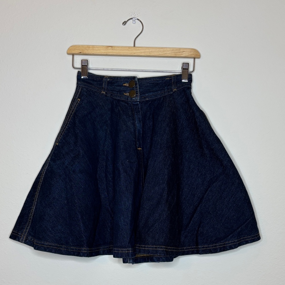 MAJE Jenny Denim Skirt